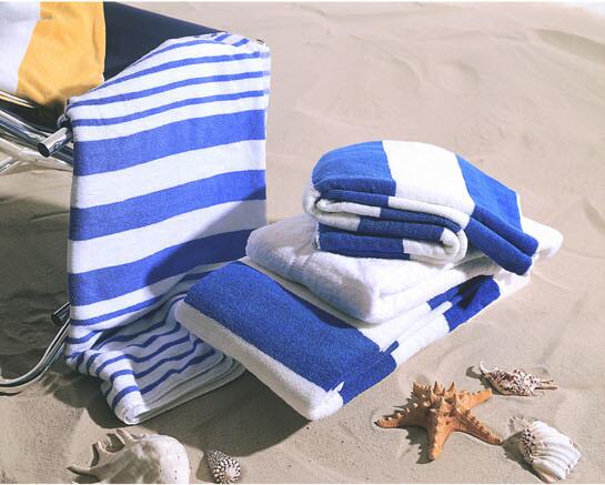 Stripe bath towel