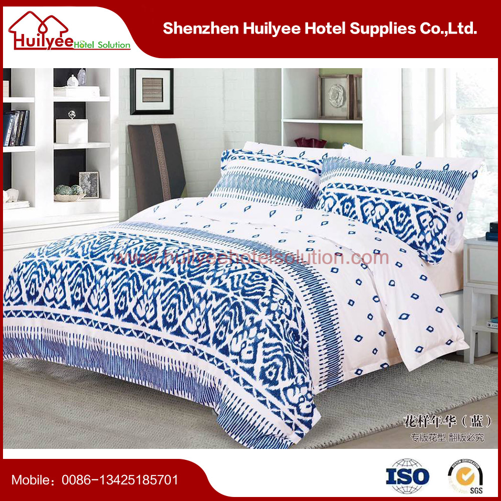 Patterned fitted bed sheets