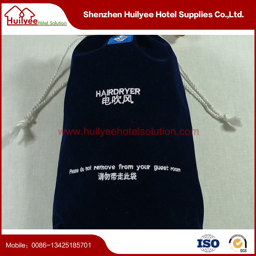 Luxury hotel hair dryer bag