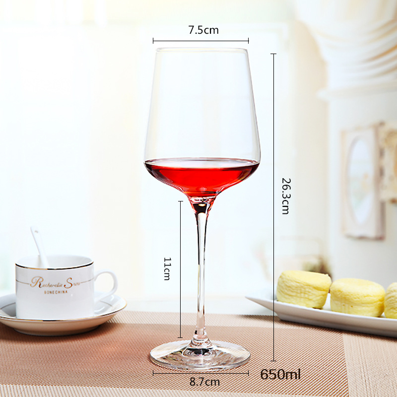 red wine glasses