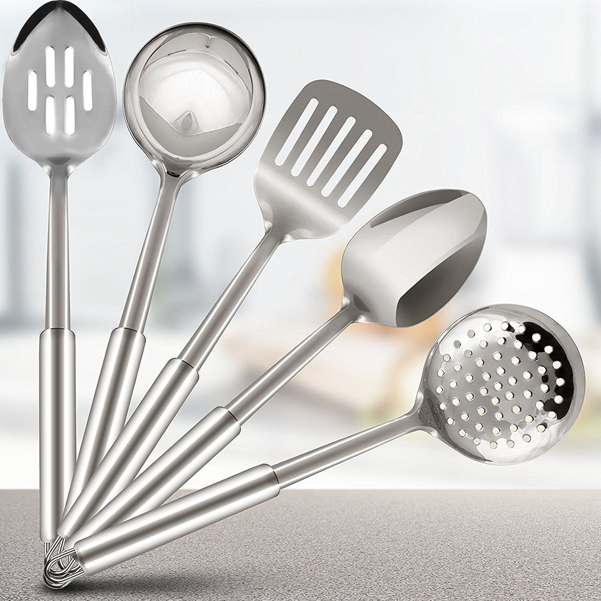 Stainless steel skimmer sets